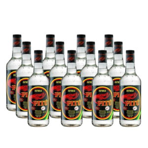 Aguardente Pitu 965ml – Caixa com 12 Unidades