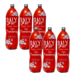 Energético Baly Cramberry Pet 2 Litros – Fardo com 6 Unidades