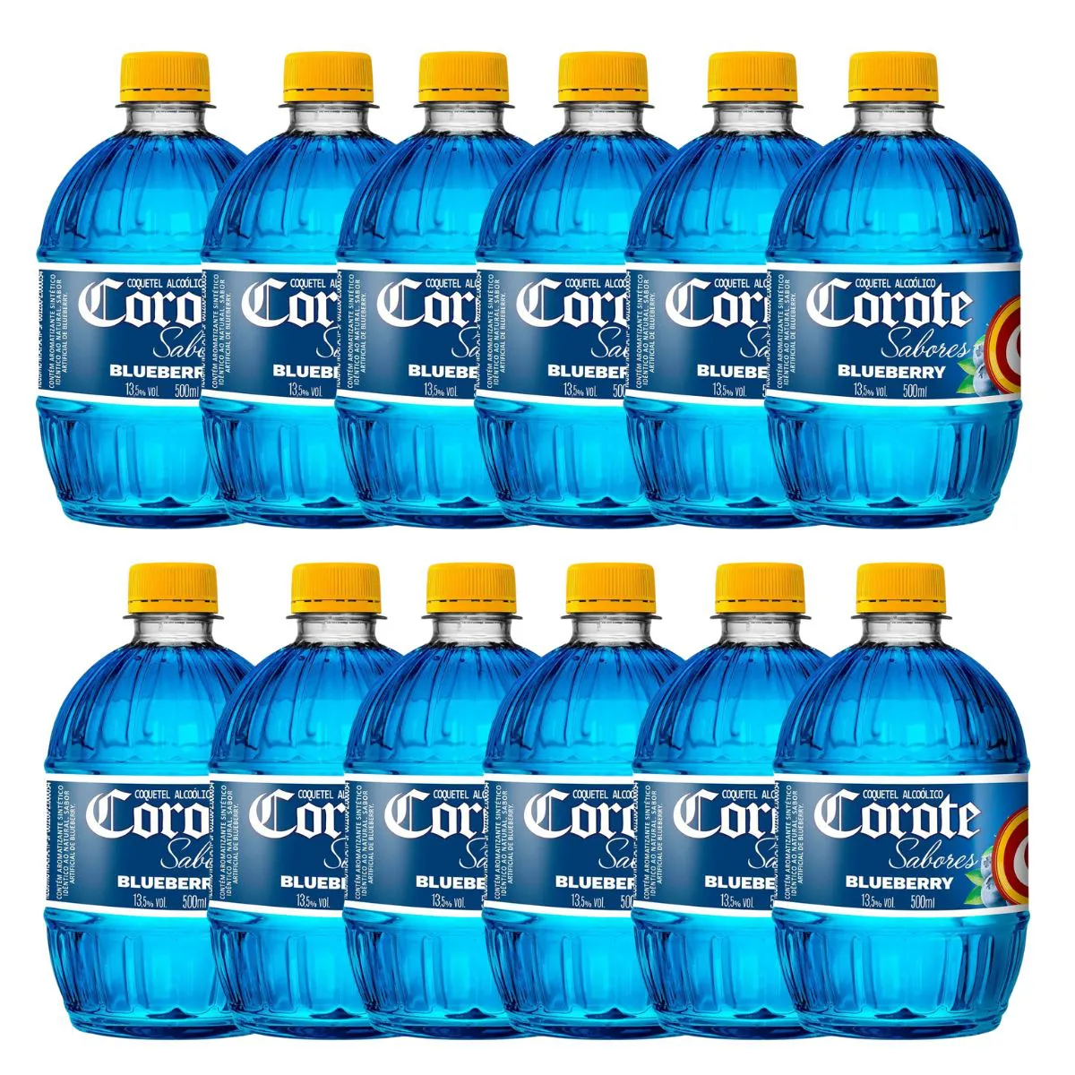 Coquetel Corote Blueberry 500ml – Fardo com 12 Unidades