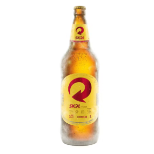 Cerveja Skol Pilsen Garrafa 1 Litro – Caixa 12 Unidades