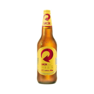 Cerveja Skol Pilsen Garrafa 600ml – Caixa 12 Unidades
